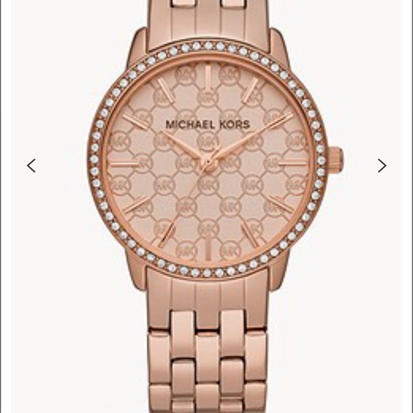 Nini Three-Hand Rose Gold-Tone Watch - Picture 1 of 2
